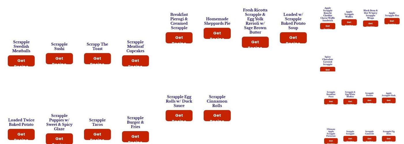 Rapa Scrapple Menu