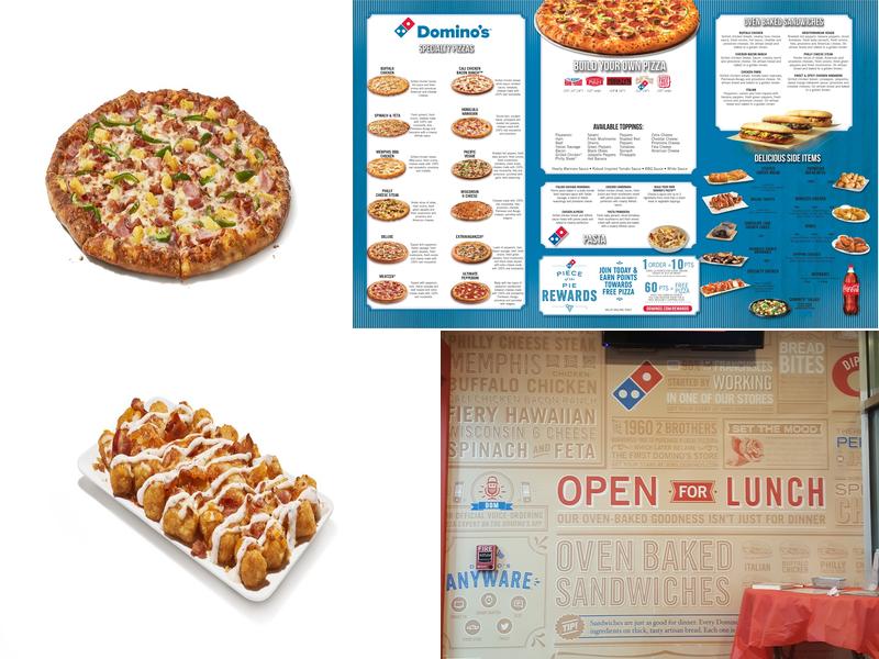 Domino's Pizza Menu