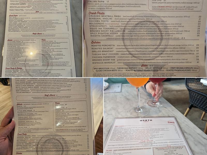 North Italia Menu