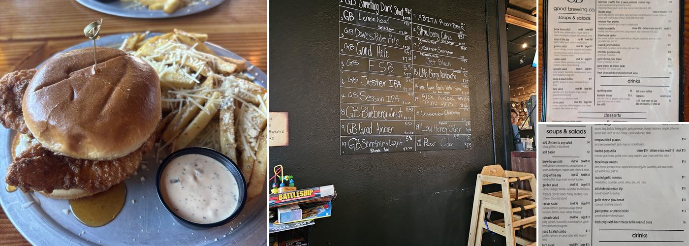 Good Brewing Sultan Menu