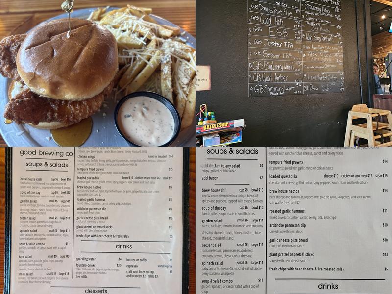 Good Brewing Sultan Menu