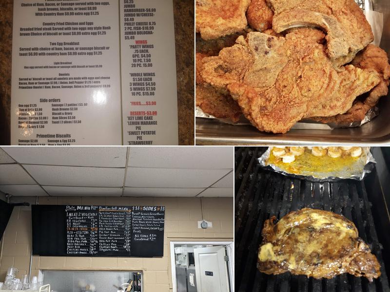 Primetime Grill (Soul Food) Menu