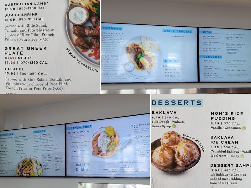 The Great Greek Mediterranean Grill - Charleston, SC Menu