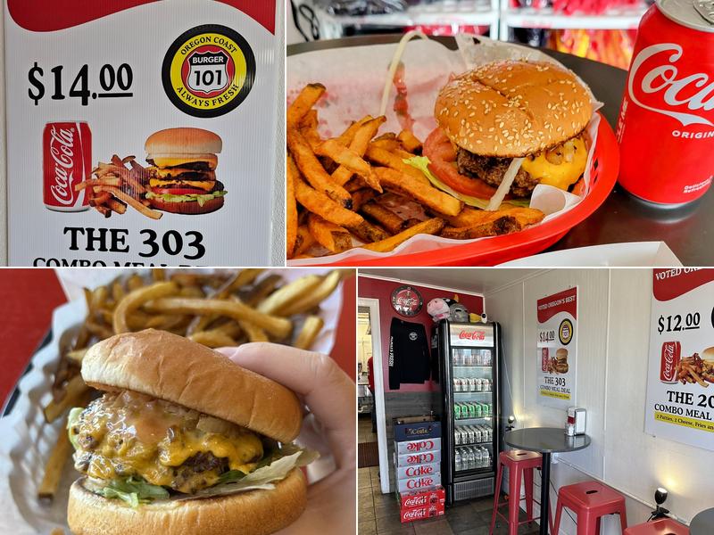 HWY 101 Burger Depoe Bay