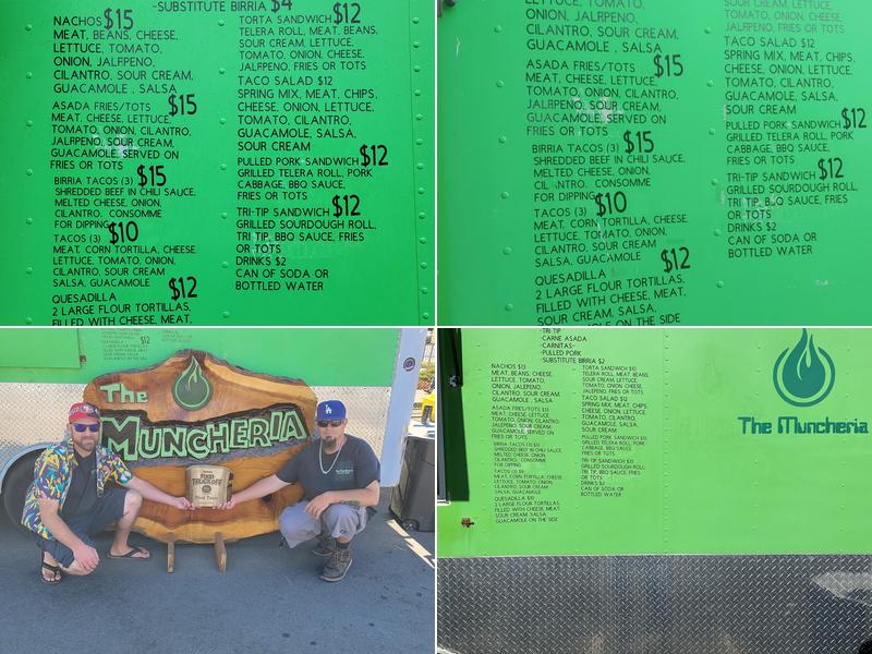 The Muncheria Menu