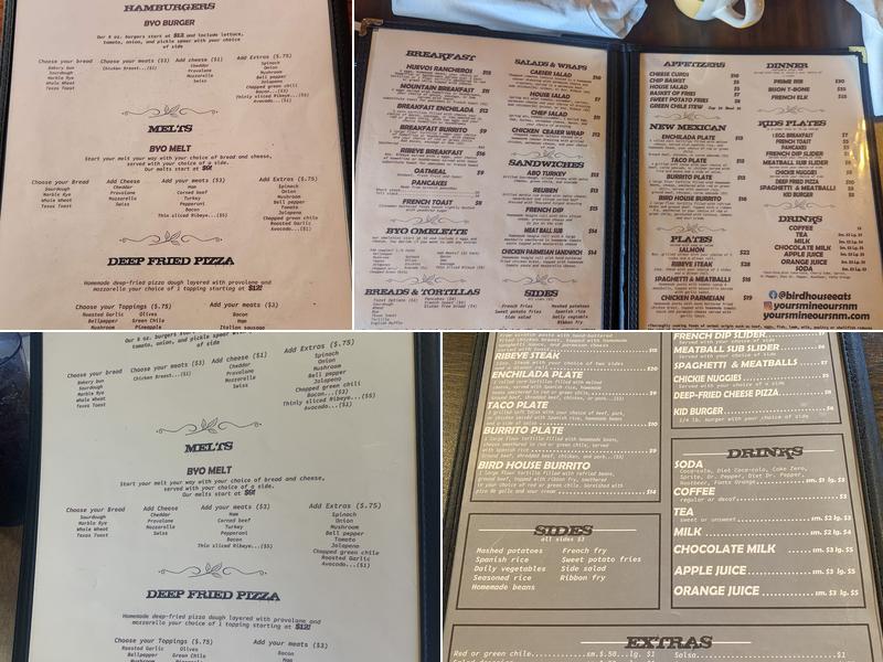 Yours, Mine & Ours Menu
