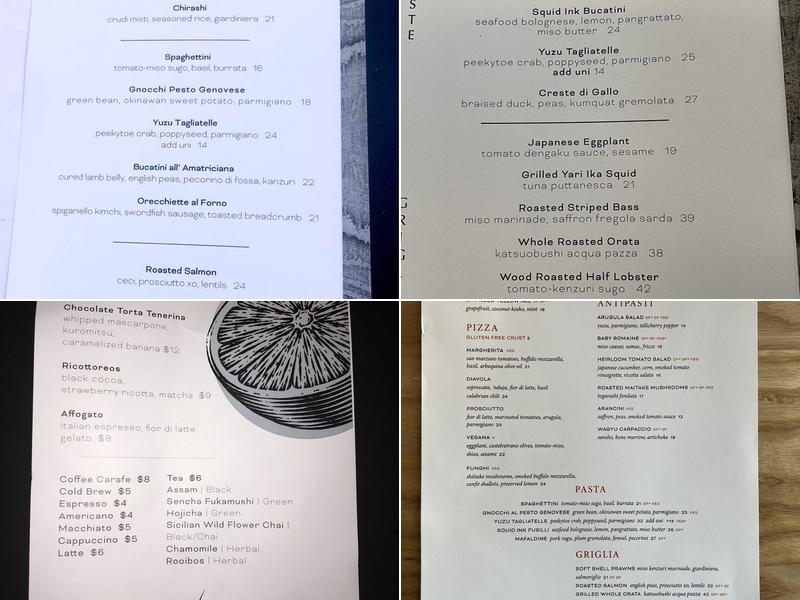Magari Menu