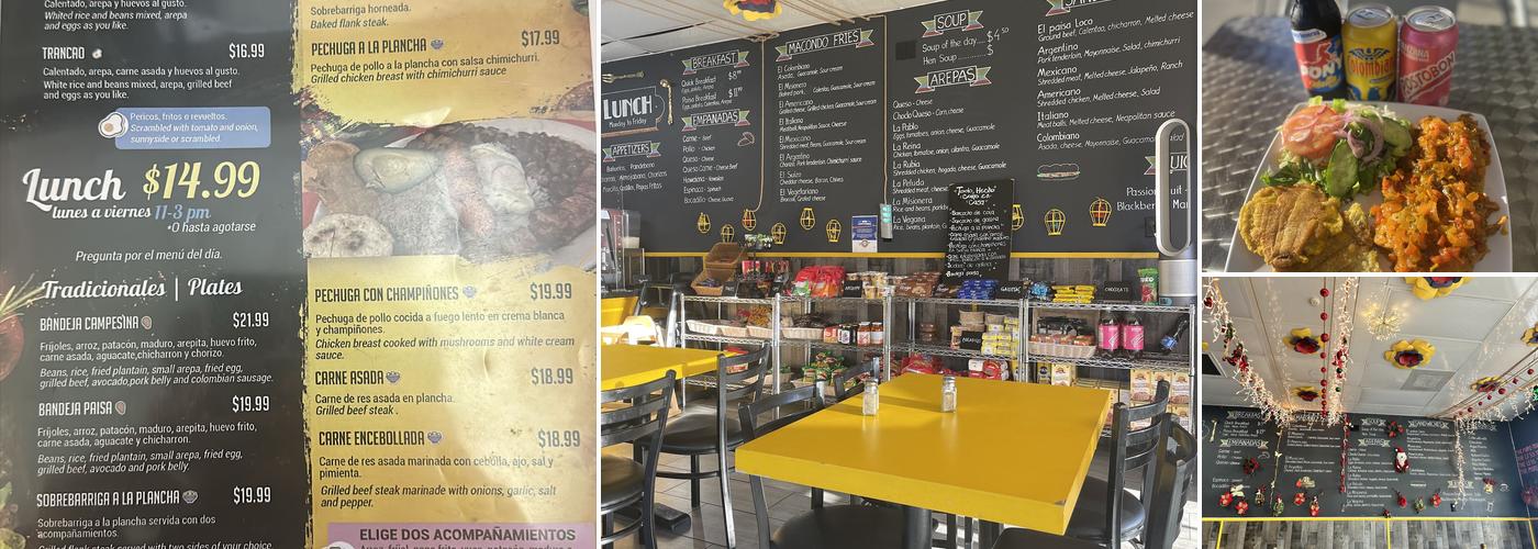 Macondo Kitchen Menu