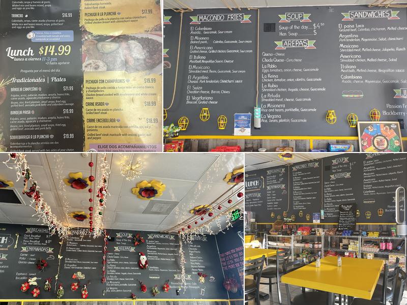 Macondo Kitchen Menu