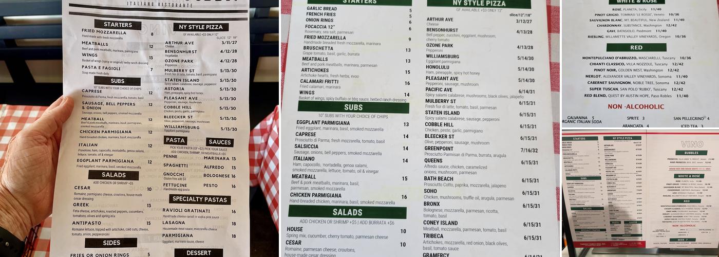 Forchettabouddit Menu