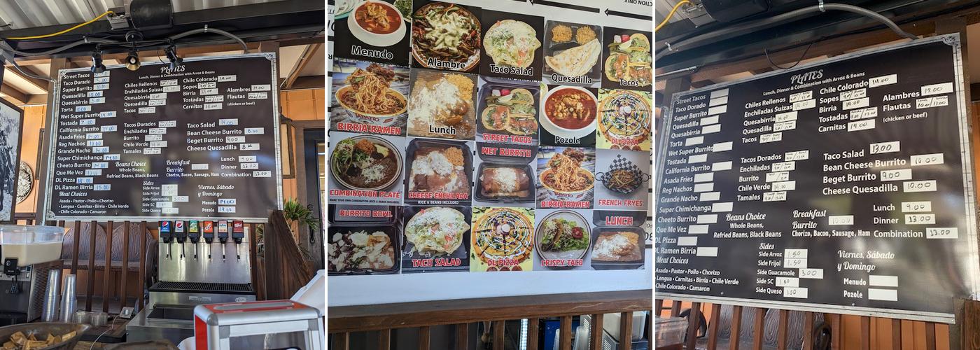 Don Luis Taqueria Menu