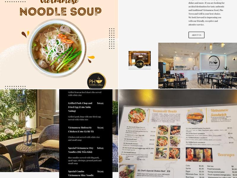 Pho Town & Grill Menu