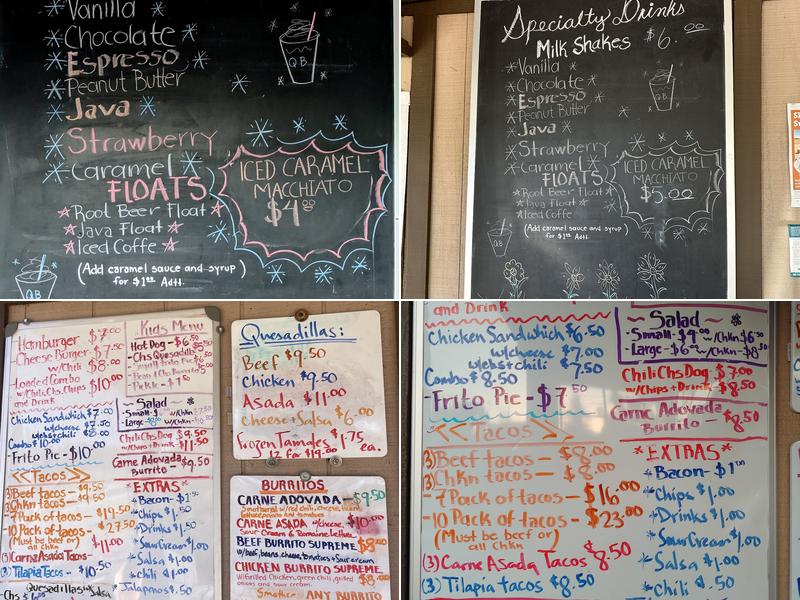Quick Burger Menu