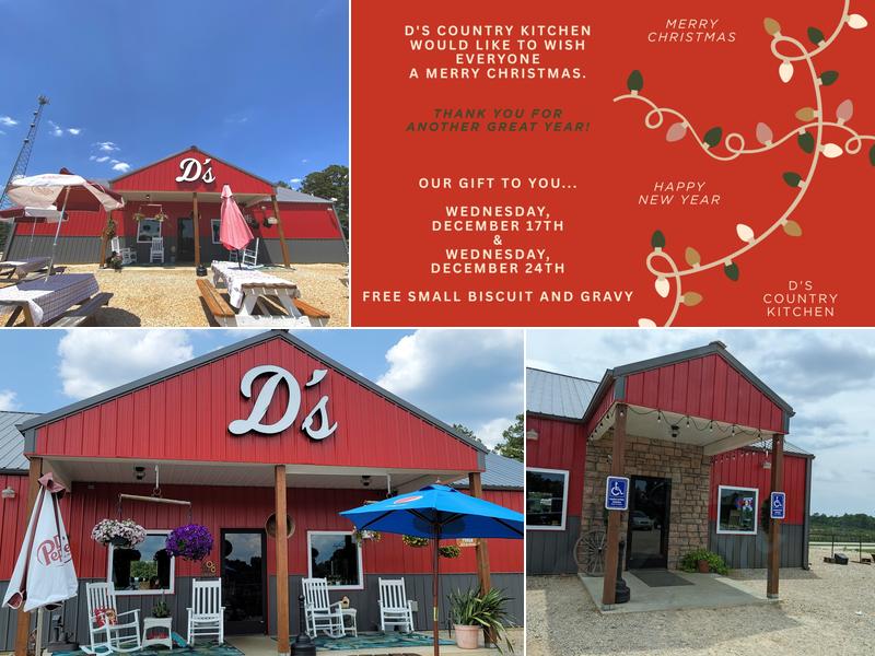 D's Country Kitchen 32920 N Outer Road #60, Ellsinore