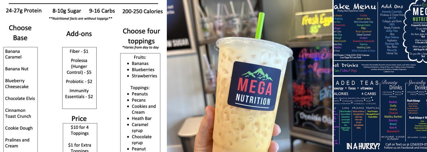 Herbalife - Mega Nutrition Menu