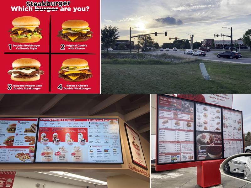 Freddy's Frozen Custard & Steakburgers Menu