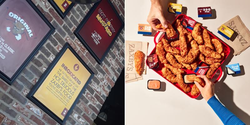 Zaxbys Chicken Fingers & Buffalo Wings Menu