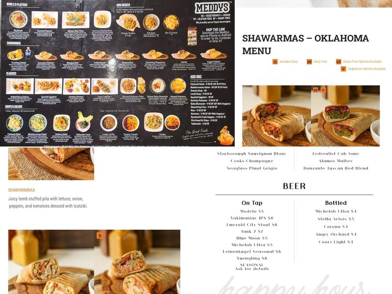 Meddys Menu