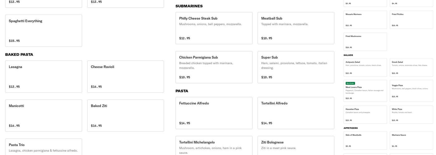 romas 2 Menu