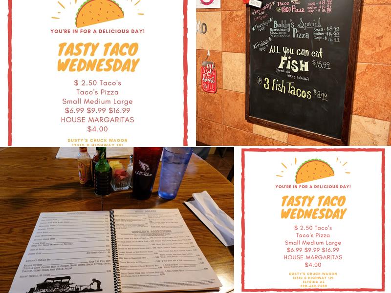 Chuckwagon Grill Menu
