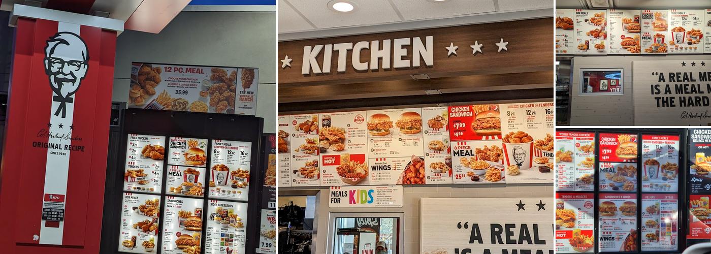 KFC Menu