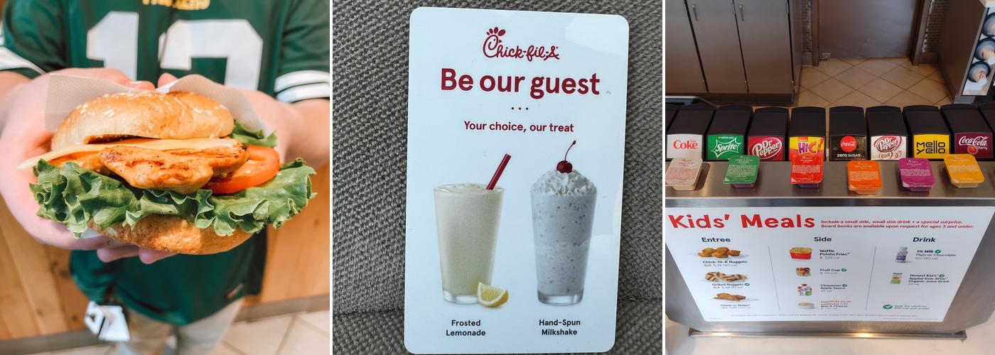 Chick-fil-A Menu