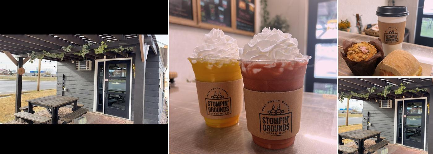Wall Stompin' Grounds Coffee House