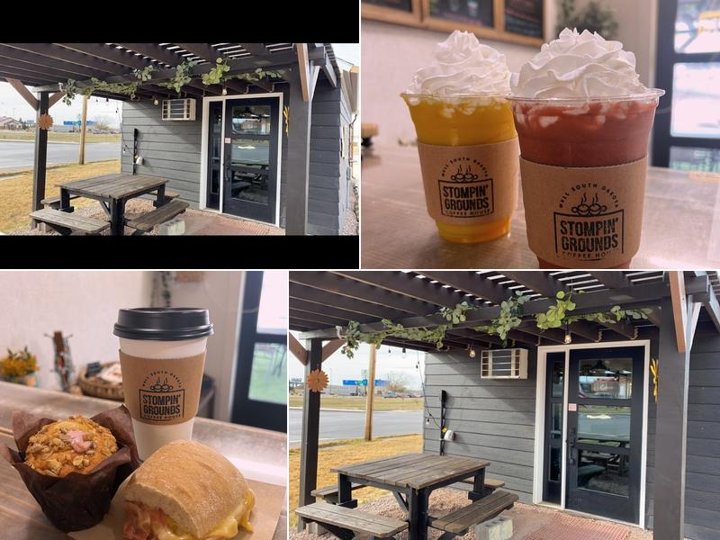 Wall Stompin' Grounds Coffee House