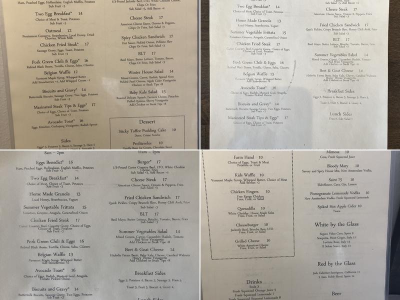 Graze Menu