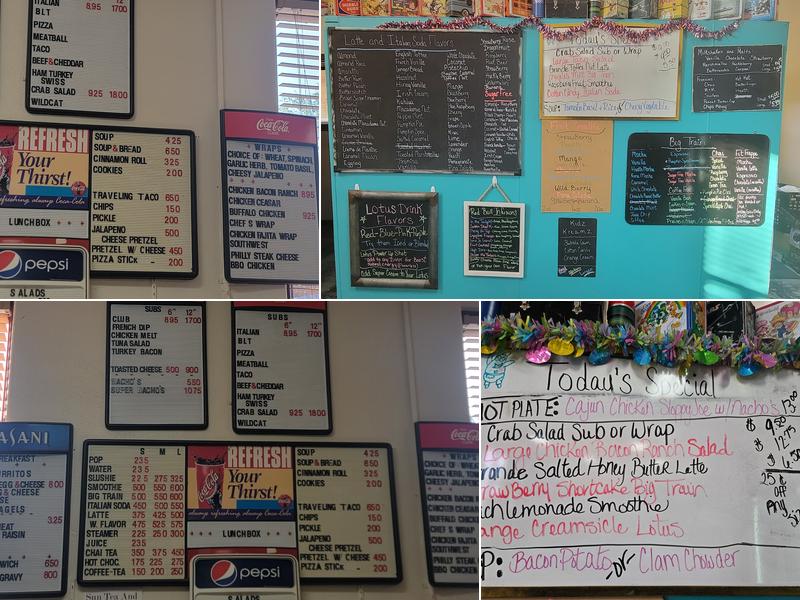 Lunch Box Menu