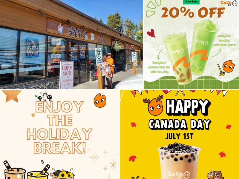 O2 Bubble Tea Obento