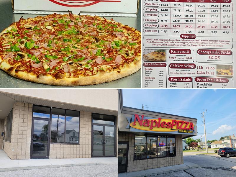 Naples Pizza 99 Talbot St E, Leamington