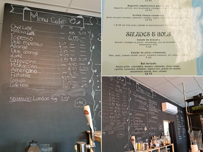 Le M café Menu