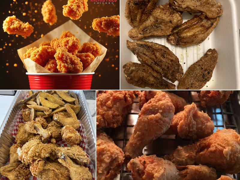 Retro Burgers and Fried Chicken