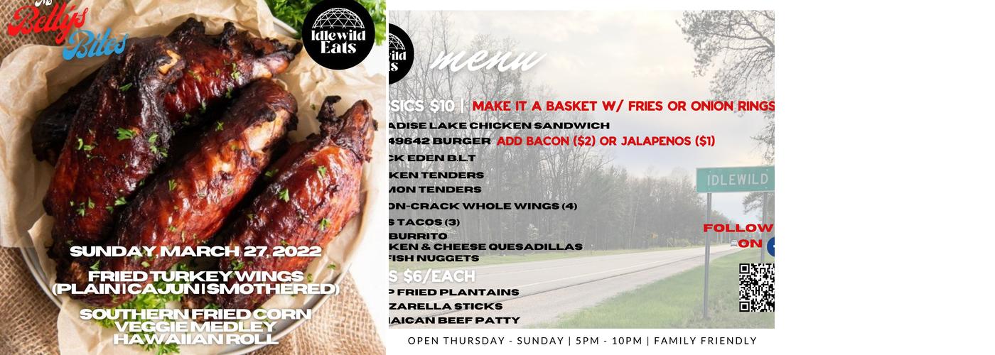 Idlewild Eats Menu