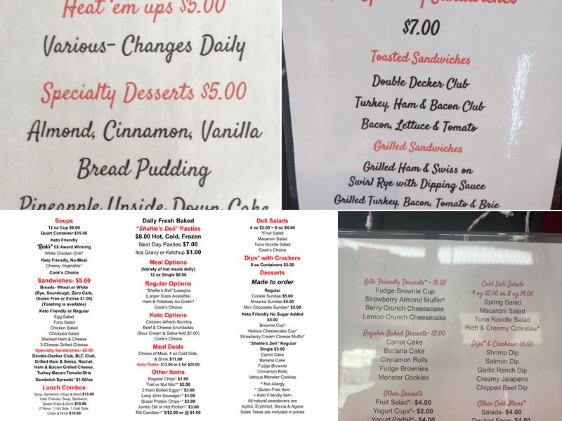Grab & Go Menu