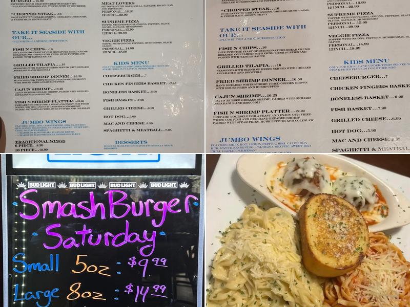 The Rails At Rockmart Menu