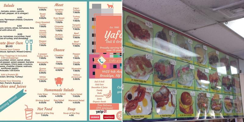 Azy Deli & Grill Menu