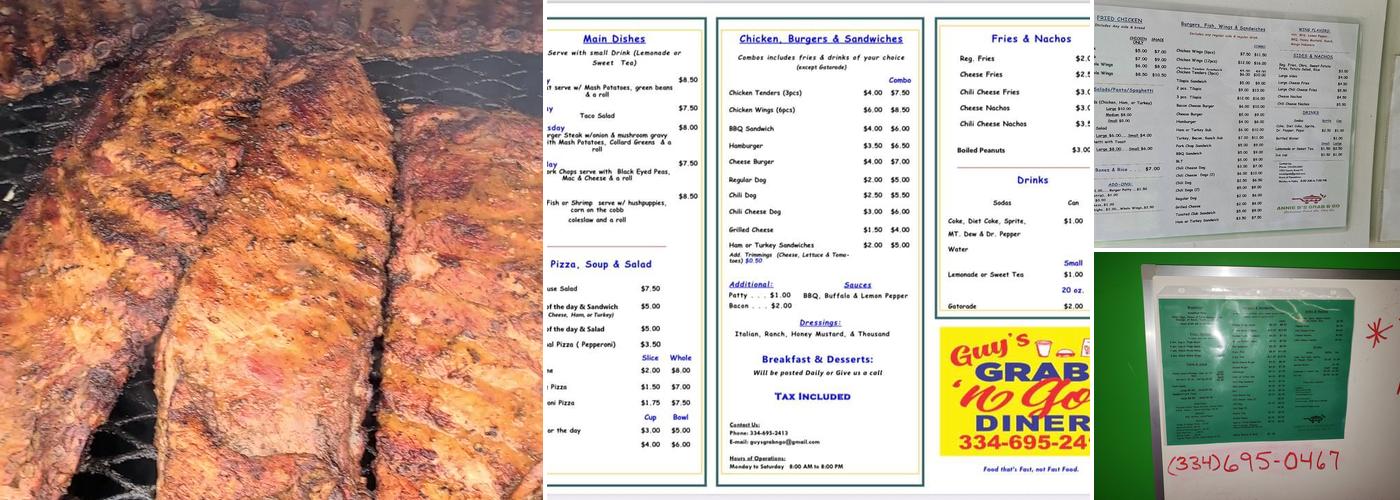 Annie B's Grab & Go Menu