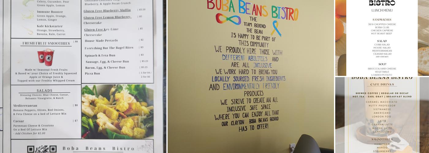 Boba Beans Bistro Menu