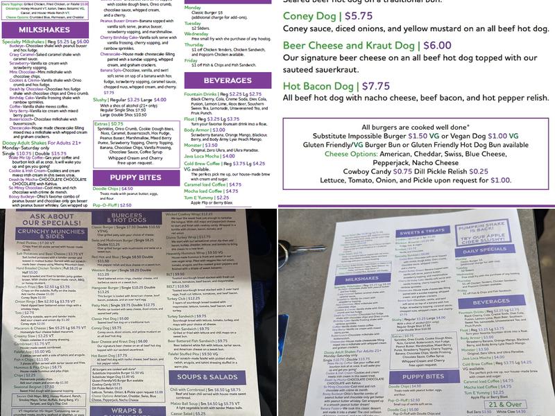 Doodle Drive In Menu