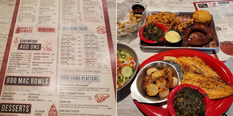 Hawgfish BBQ Seafood Shack Menu