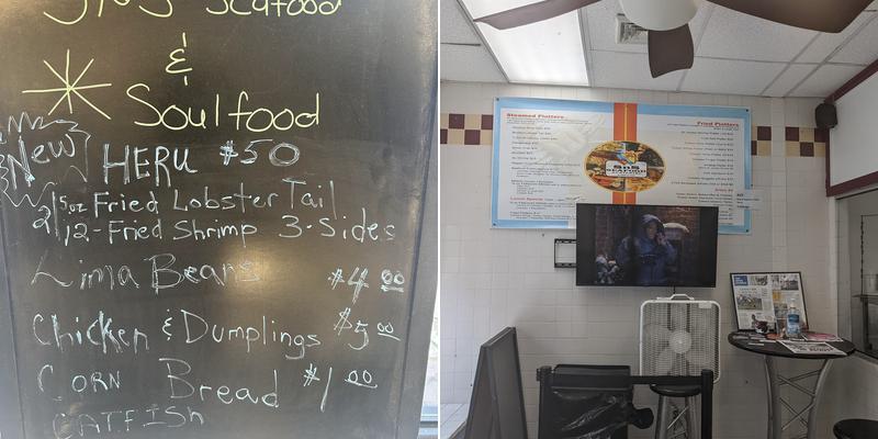 SnS Seafood & Catering Menu