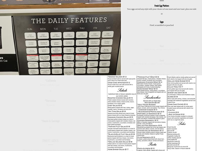 Fresh Chef Hickory Menu