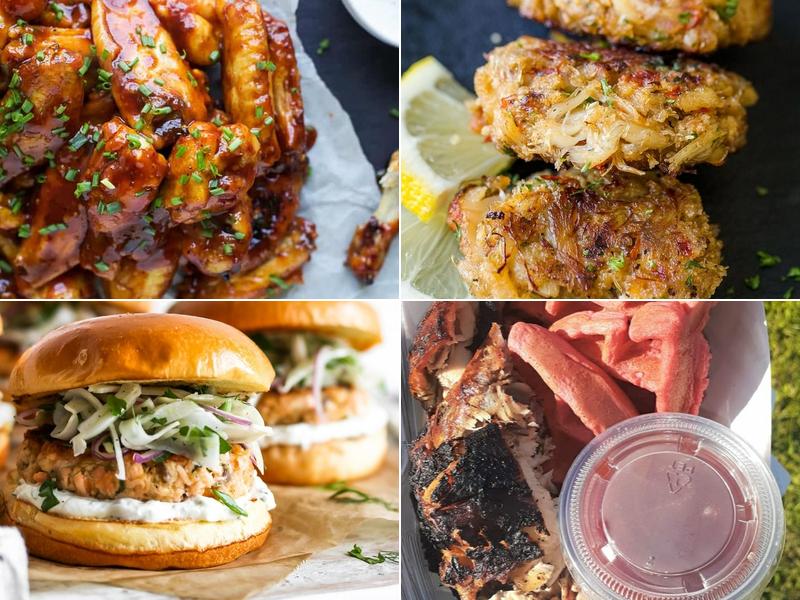 Bad Mon Jerk Chicken and Waffles