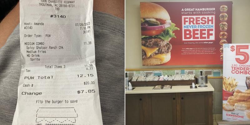 Wendy's Menu