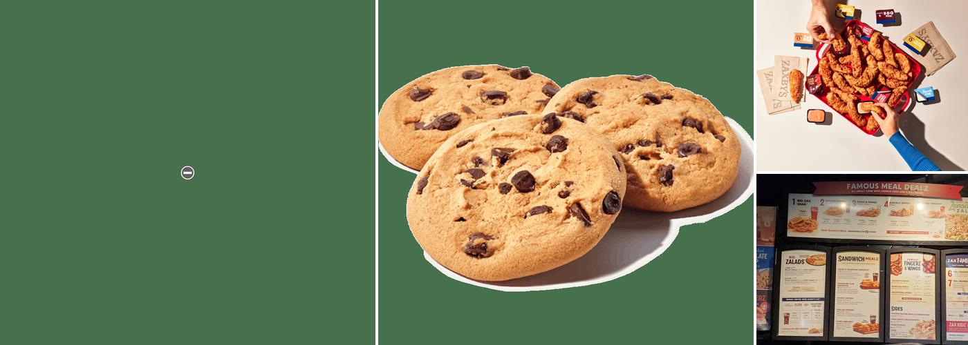 Zaxbys Chicken Fingers & Buffalo Wings Menu