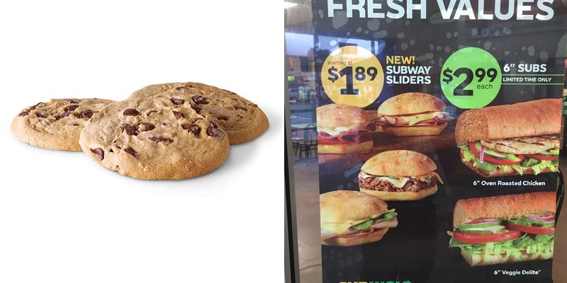 Subway Menu
