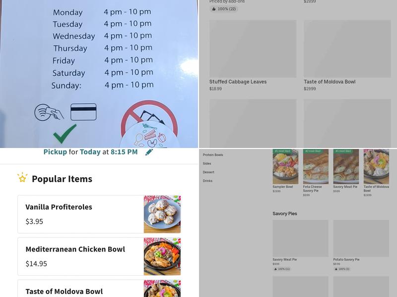 BingeBowl Menu