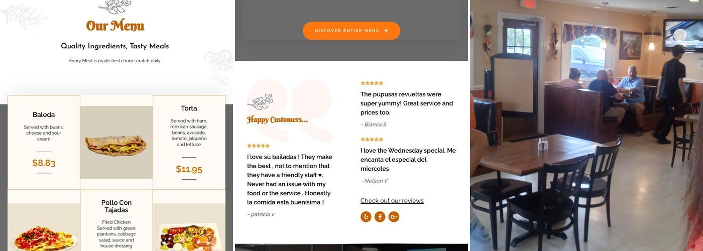 Sabor Hispano 2 Menu